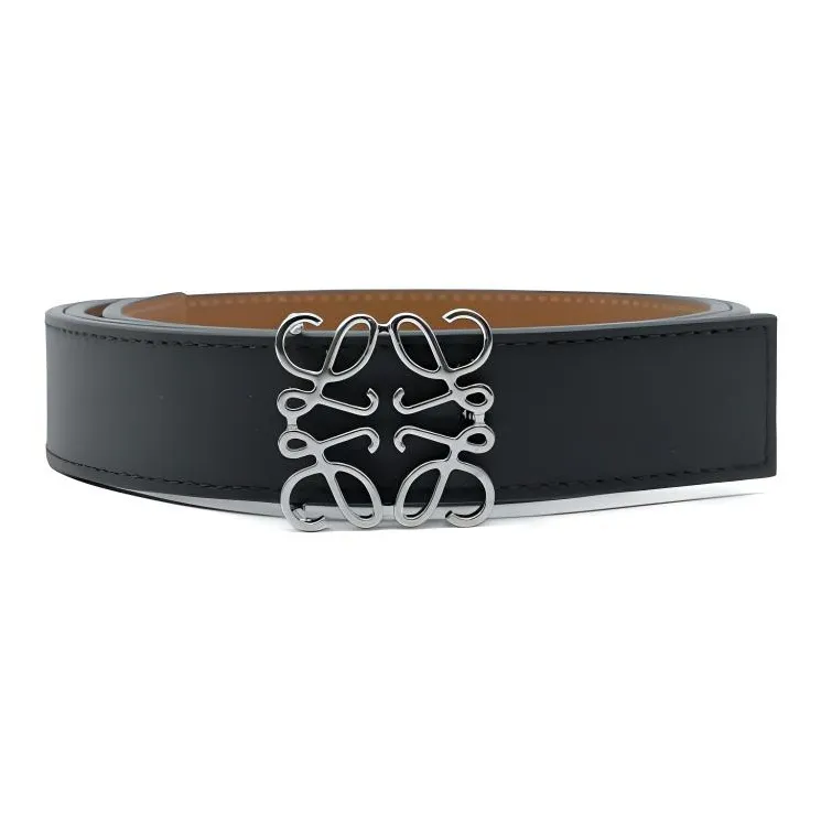 LOEWE Leather Belts Women's Black/Brown Width 2.9cm-1