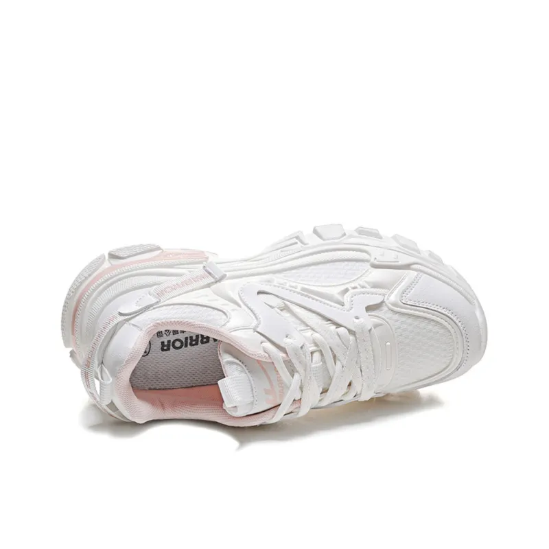 Warrior Wear-Resistant Height Increasing Low-Top Chunky Sneakers Women's-4