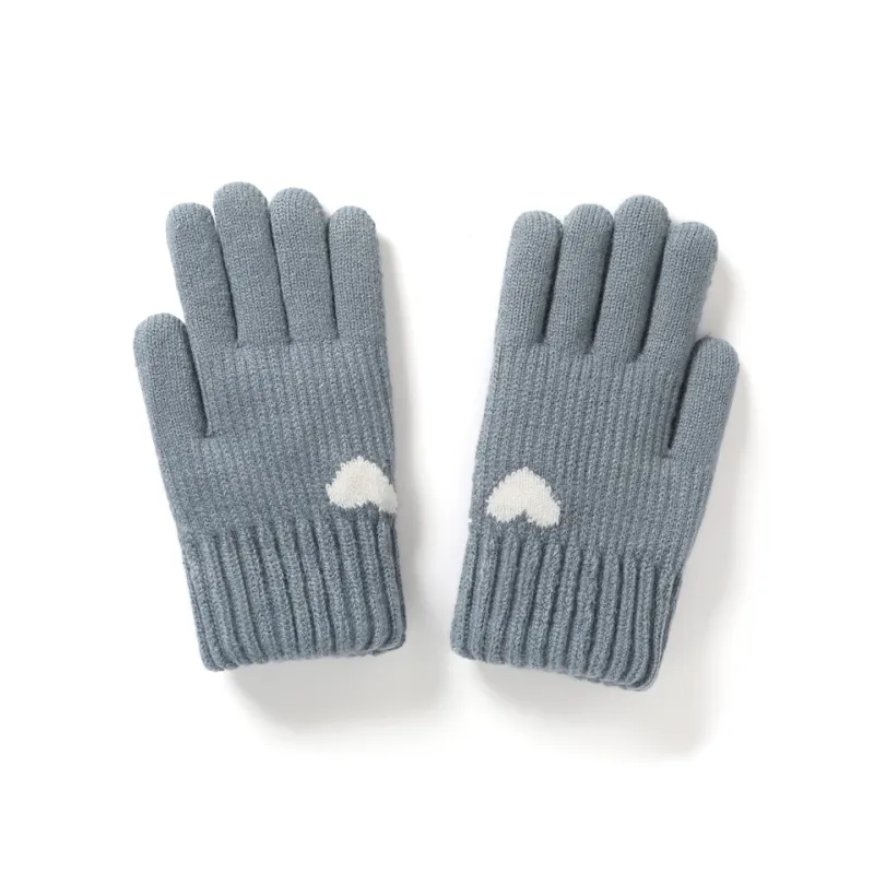 FREE RABBITⅡ Plush Yarn Gloves Unisex-0