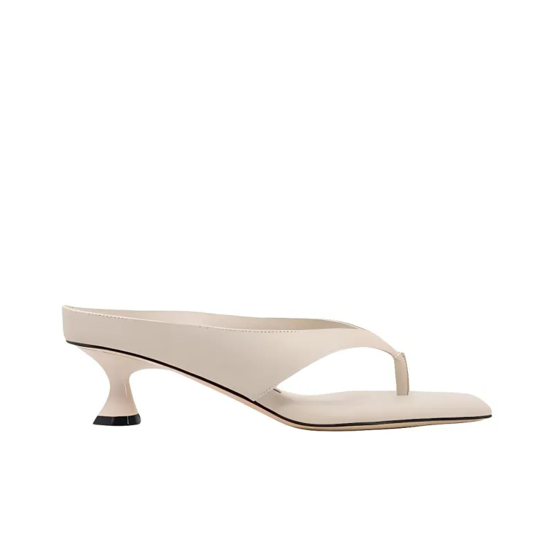 STUDIO AMELIA Flip Flops 5cm Women's Beige-1