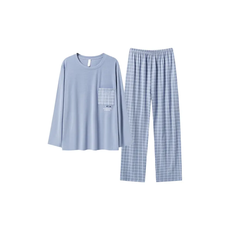 MADALLO Pajama Set Men's Dark Gray-6