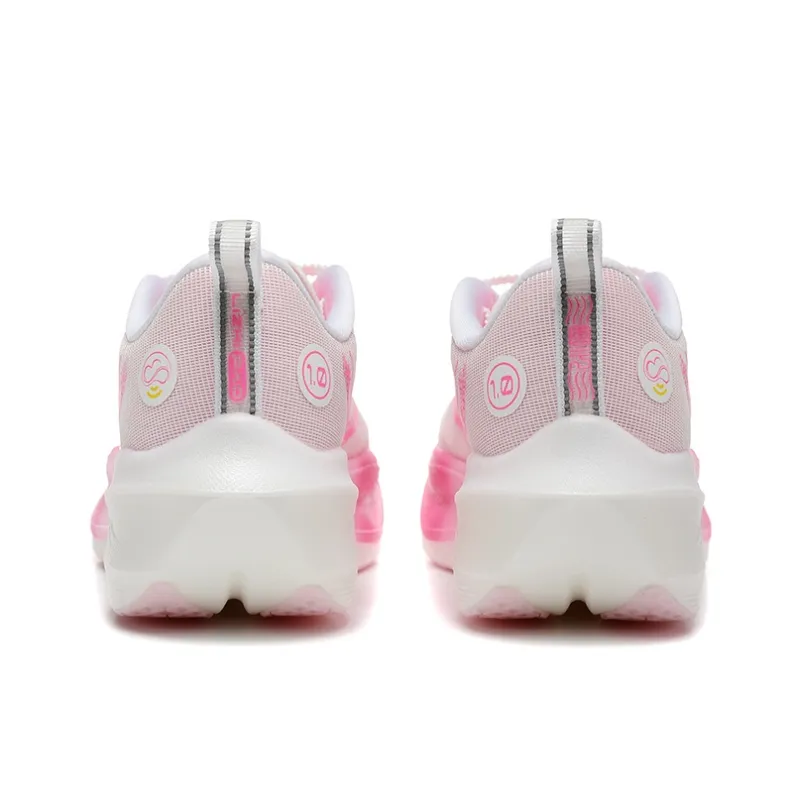LIZHIPAO Running Shoes Unisex Low Top White, Pink-4