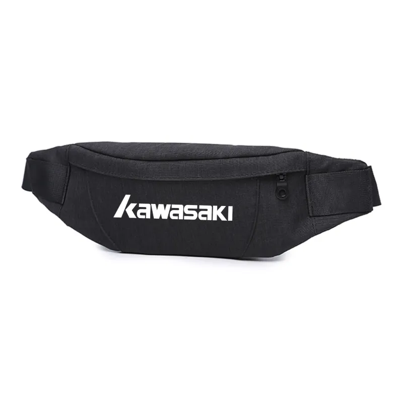 Kawasaki Polyamide Fanny Pack, Crossbody Bag, Sling Bag, Backpack Unisex Multicolor-5