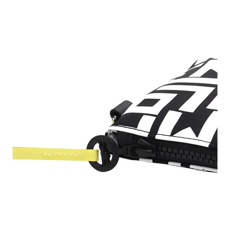 LONGCHAMP Le Pliage LGP Fabric Clutch Women's Black White-5