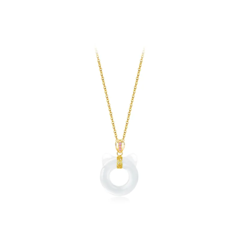 GIFU Chalcedony Necklaces Women's-0