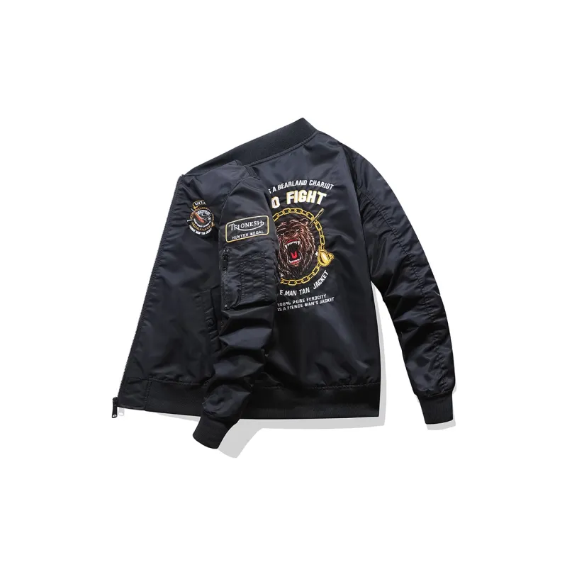 TREK&TRAVEL Baseball Jacket Men's-5