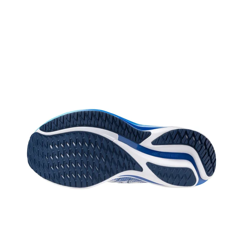 Mizuno Wave Rider 28 Super Wide 'White Estate Blue'-4