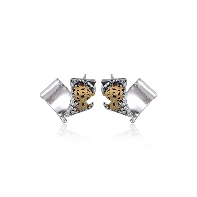 VAN GOGH Copper Earrings Unisex-0
