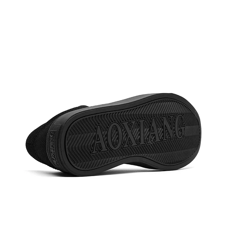 Oak Elephant Coverage Low Top Skateboard Shoes Men's Black-4