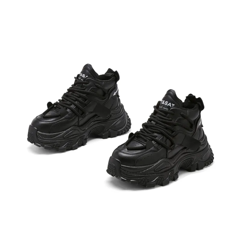 ST&SAT Mid-Top Chunky Sneakers Women's-3