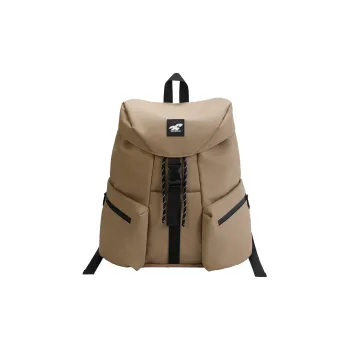 VAOPER Polyester Backpack Men's Black/Khaki