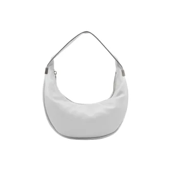CALVIN KLEIN Synthetic Material Handbag Shoulder Bag Women's Pearl Gray