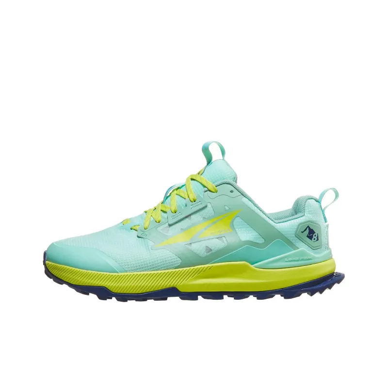 Altra Anti-Slip Wear-Resistant Low-Top Trail Running Running Shoes Women's Green Yellow-0