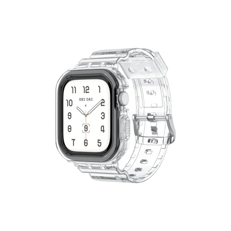 CHRROTA Apple Compatibility Watch Band Plastic Material-2