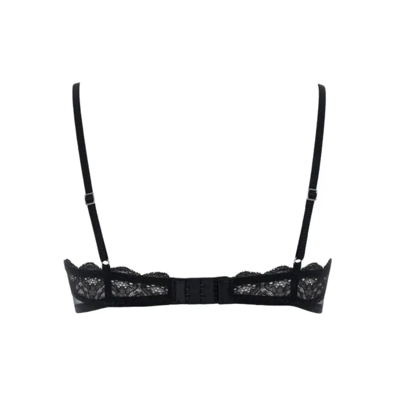 CALVIN KLEIN UNLINED BALCONETTE Bra Europe Version Women's Black-1
