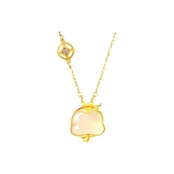 Red All Year Round Chalcedony Necklaces Women's