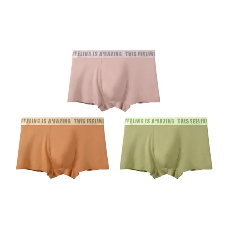 Qiao Ni Tong Underpants Men's 3 Pack-3