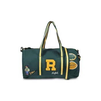 Ralph Lauren Cotton Shoulder Bags Handbags Kids' Forest Green