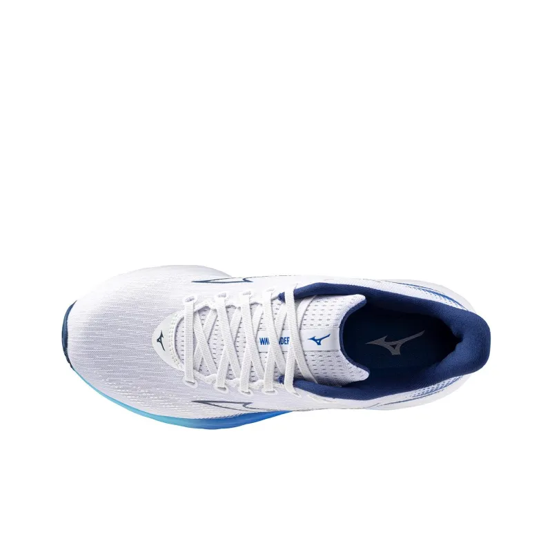 Mizuno Wave Rider 28 Super Wide 'White Estate Blue'-2