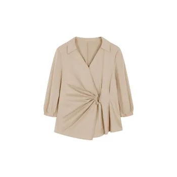 Mo Han Yi Mei Shirt Women's Khaki