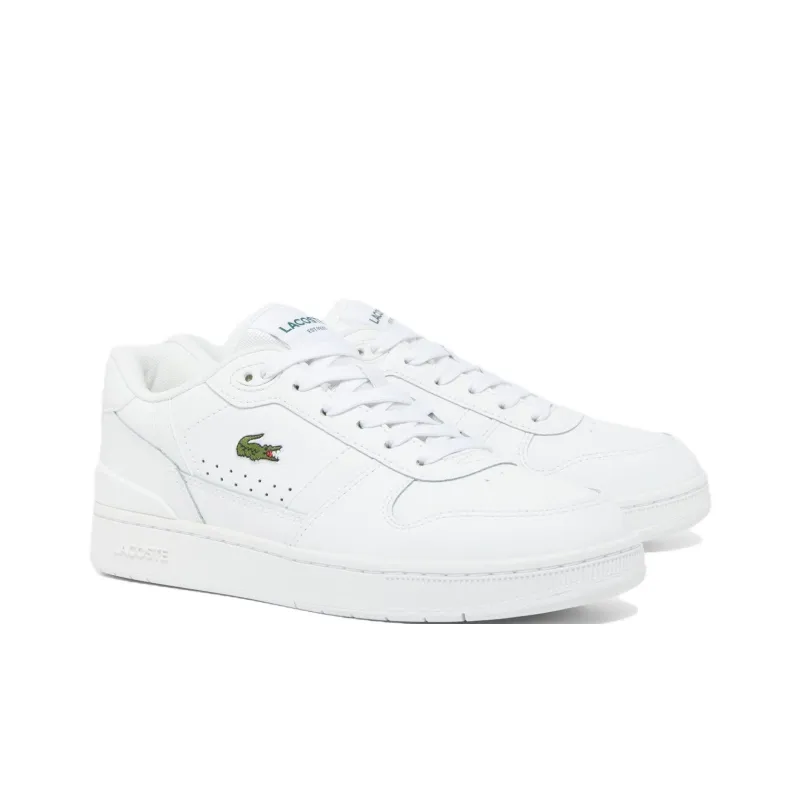 LACOSTE T Clip Low Top Skateboard Shoes Women's White-1