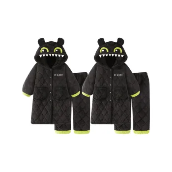 O'MESIK Pajama Set Unisex Black