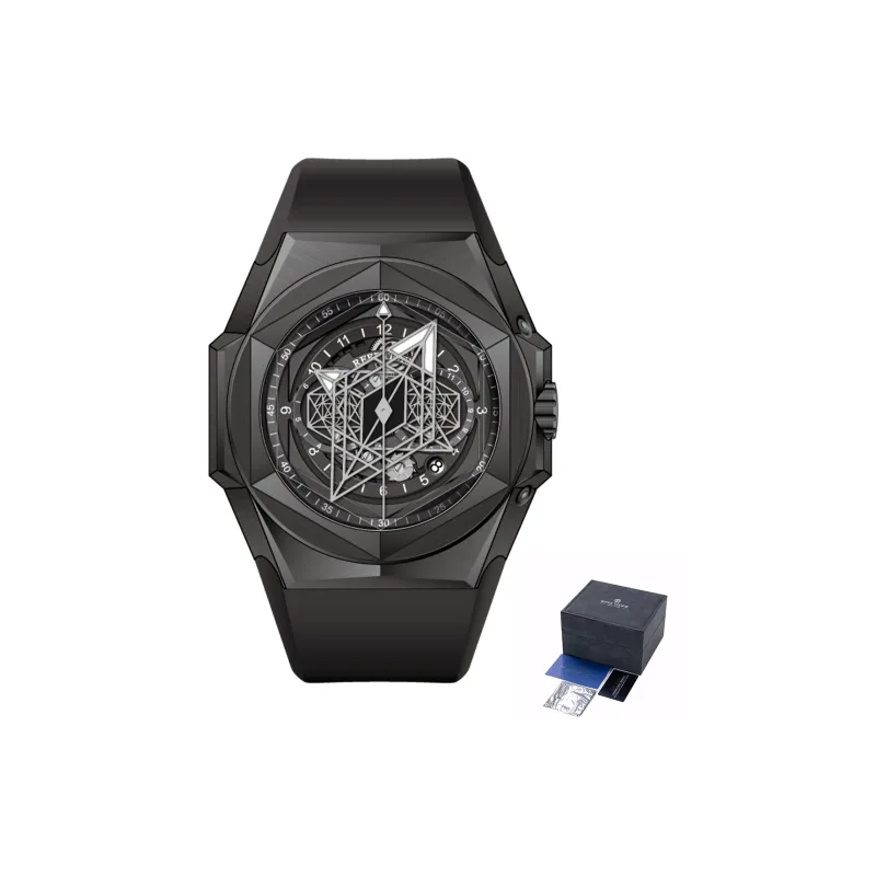 REEF TIGER Automatic Mechanical Movement Watch Men's Watches White Dial-3