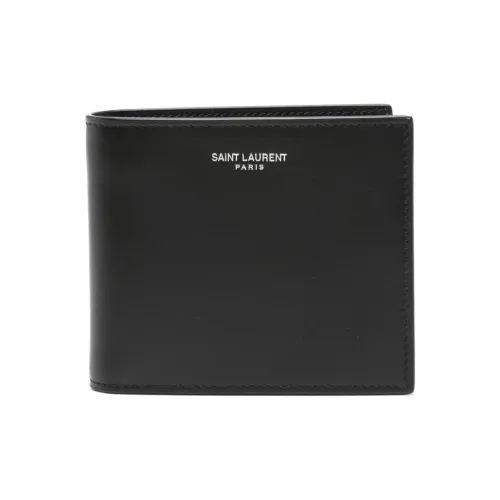 SAINT LAURENT Calfskin from Men's Black