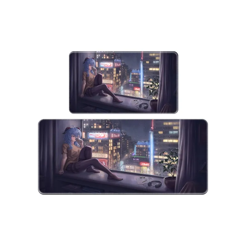 GULAN Multiple Images Available Extra Large Esports Slim Fit G17 Precision Lock Edge Natural Rubber Sole Mouse Pads-11