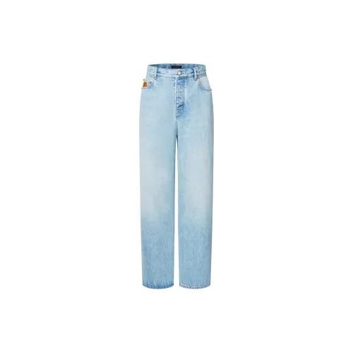 LOUIS VUITTON Wide Leg Fit Denim Pants