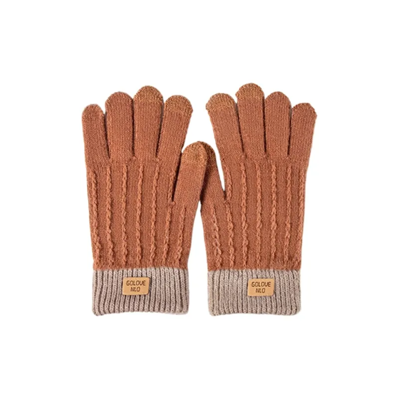 Yalu Polyester Knit Gloves Unisex-6