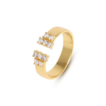 MONI JEWELLERY Zircon S925 Silver Rings Women's
