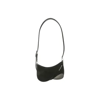 Mugler Calfskin Crossbody Bag Shoulder Bag Women's Black