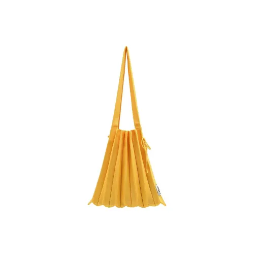 JOSEPH&STACEY Polyester One Shoulder Handbags Medium Size Women's Yellow