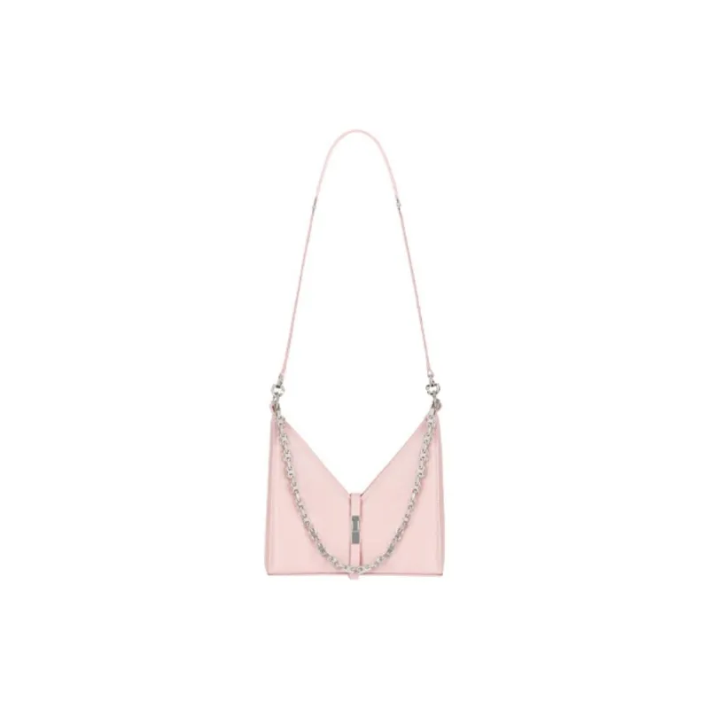 GIVENCHY Cut-out Calfskin Shoulder Bag Crossbody Bag Small Size Women's Pink-0
