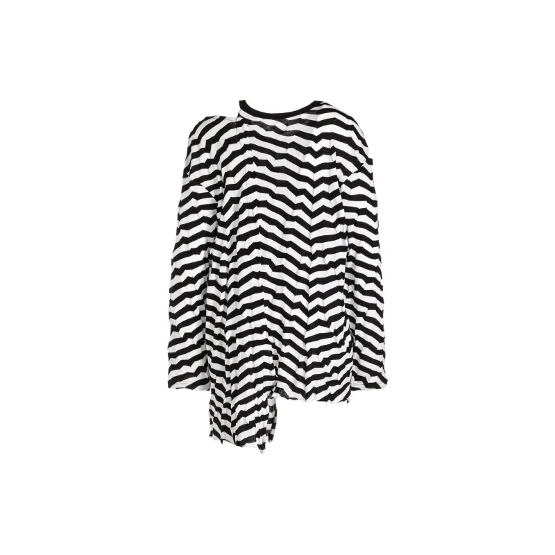 Yohji Yamamoto Striped T-shirt-1