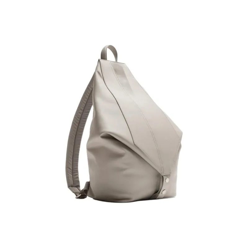 ZARA Polyester Backpack Unisex Gray-1