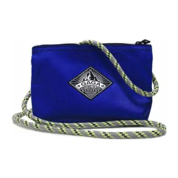 GAGA EQUIPMENT Nylon Fabric Envelope Bag, Shoulder Bag, Crossbody Bag Mini Unisex Royal Blue