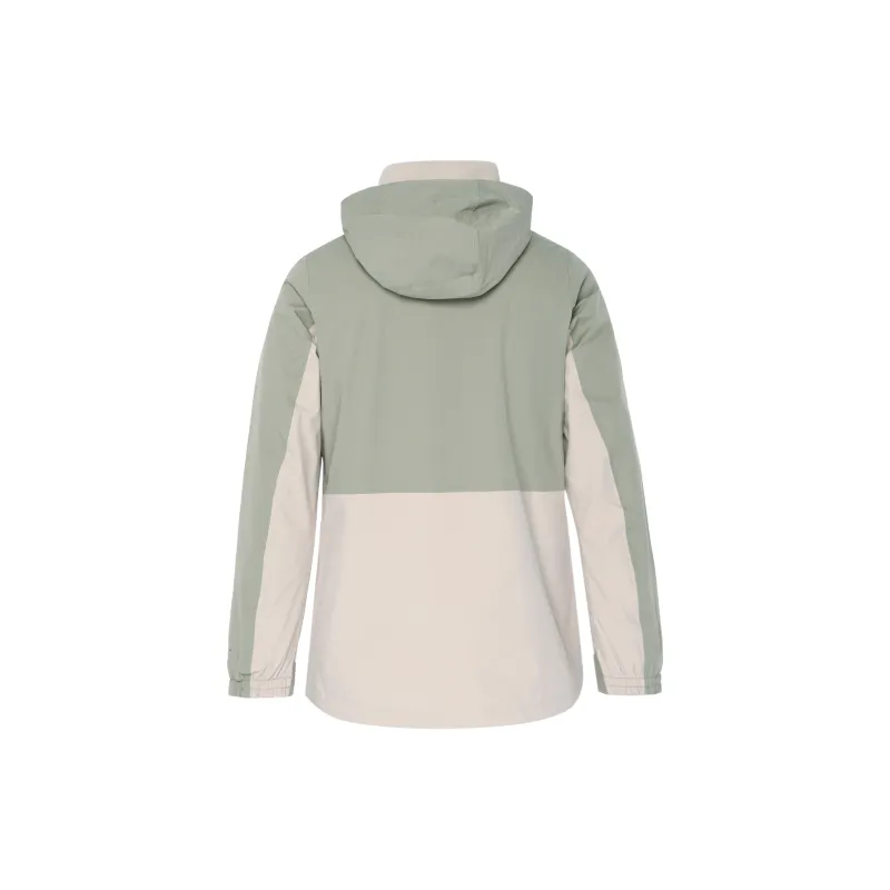Columbia 2024 Fall Waterproof Thermal Windproof Breathable Windbreaker Jacket Women's Green-1