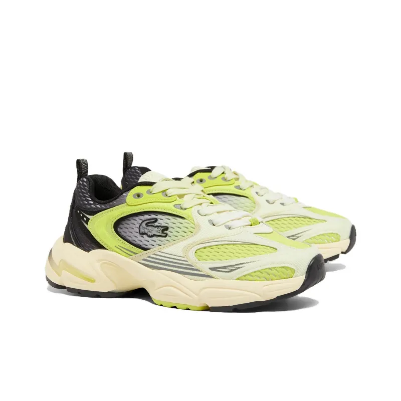 LACOSTE Storm 96 2K Low Top Casual Shoes Women's Green Yellow Black-1