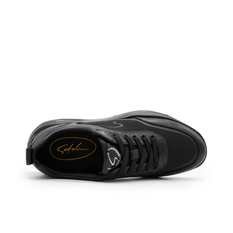 Satchi Low Top Casual Shoes Men's Black-3