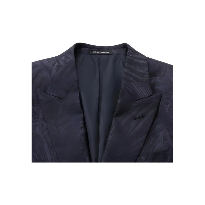 EMPORIO ARMANI SS24 Business Suits Coats Men's Dark Blue-5