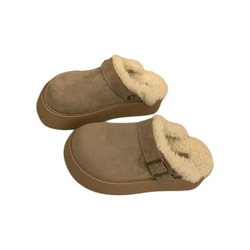 Qiao Anju Home Slippers Khaki, Light Brown-4