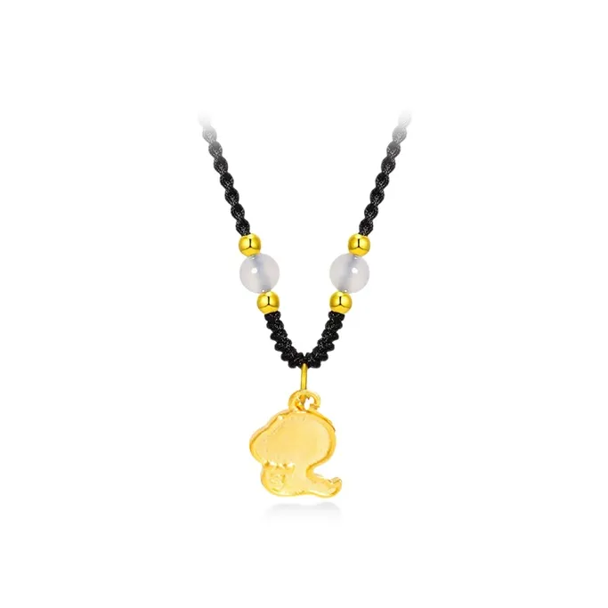 ROGA Braided String Necklaces Unisex-3