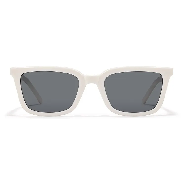 Sagawa Plate Frame TR/Memory Plastic Square Sunglasses Unisex-5