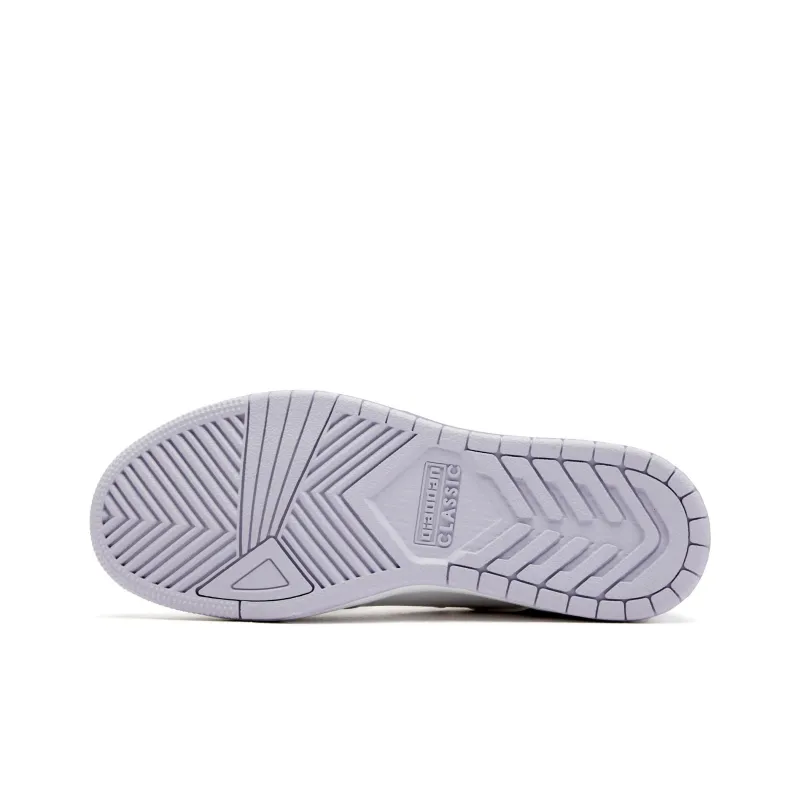 QIAODAN Skateboard Shoes Women's Low Top Jordan White Arctic Hydro Purple-5