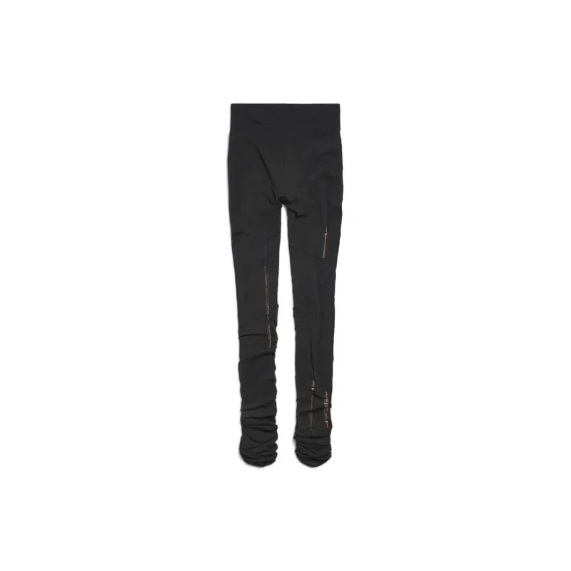 Balenciaga Leggings Regular Women's Black-1