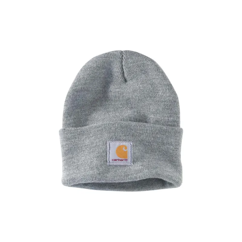 Carhartt Acrylic Beanies Unisex Heather Gray-0