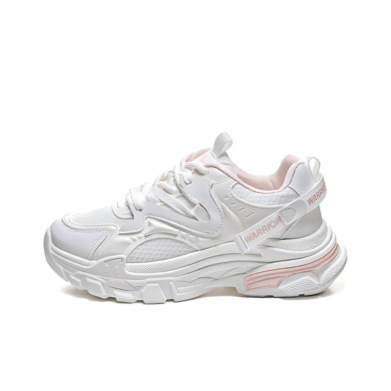 Warrior Wear-Resistant Height Increasing Low-Top Chunky Sneakers Women's-0