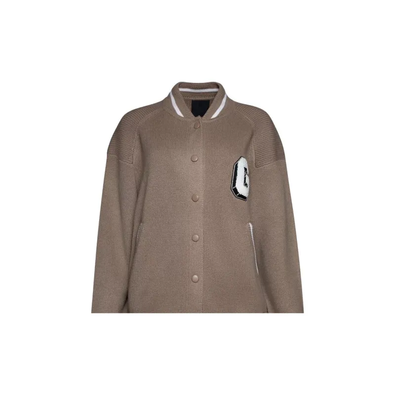 Givenchy Varsity Bomber Jacket 'Beige'-1